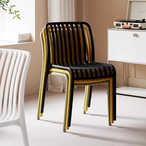 Plastová stolička TREGO, béžová