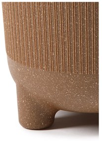 PLASTOVÝ KVETINÁČ HARMONY ECO 18X16 CM HNEDÁ