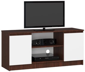 TV stolík Darian (wenge + biela). Akcia -22%. Vlastná spoľahlivá doprava až k Vám domov. 1068682