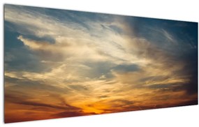 Obraz západu slnka (120x50 cm)
