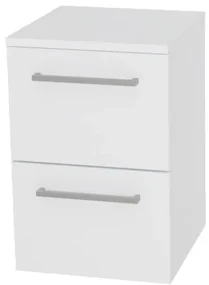 Mereo, Mereo Bino, kúpeľňová skrinka spodná 50 cm, Multidecor, Biela vysoký lesk perlička, MER-CN694BIEL