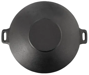 Wok liatinová panvica ø 30 cm Litina – Orion