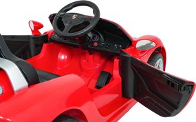 Ramiz Porsche 911 Carrera elektrické autíčko pre deti červené