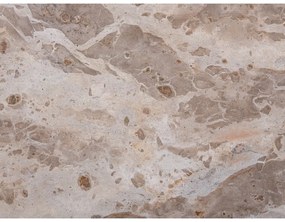 Okrúhly odkladací stolík s doskou v dekore mramoru ø 50 cm Force – Leitmotiv