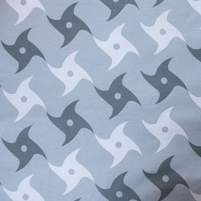 Bavlnené detské obliečky na jednolôžko 140x200 cm Naruto "Grey" – Jerry Fabrics