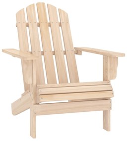 vidaXL Záhradná stolička Adirondack jedľový masív