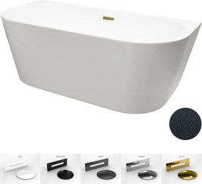 Besco Akrylátová voľne stojaca vaňa Vica NEW Glam G CC/SP 150x80 (160x80, 170x80), s prepadom BESCO-Typ výpuste: Alcaplast Click-Clack so štrbinovým …