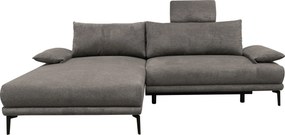XXXLutz ROHOVÁ SEDAČKA, textil, sivohnedá MID.YOU - Sedačky - 001574003012