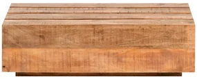 furniture-nabytek.cz - Masívny konferenčný stolík Dakota z mangového dreva, lakovaný, hnedý – 120×70 cm