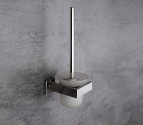 CERANO - Nástenná WC kefa Polo - chróm, CER-CER-479335