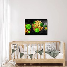 Obraz abstrakcie - Guľa (70x50 cm)