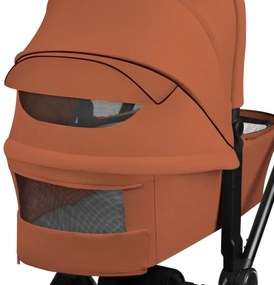 Lionelo - Kombinovaný kočík 3v1 MIKA PLUS Hrdzavo-hnedá
