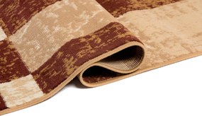 TA Koberec D322A BROWN CHEAP PP BGX Hnedý Obdĺžnikový
