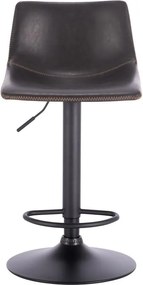 2x Barová židle Hawaj CL-845 tmavě šedá