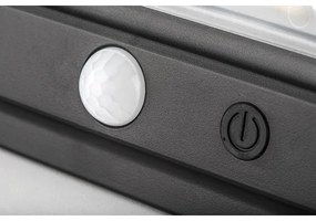 Rabalux 77040 - LED solárne nástenné svietidlo FLAXTON LED/7W/3,7V IP54 čierne