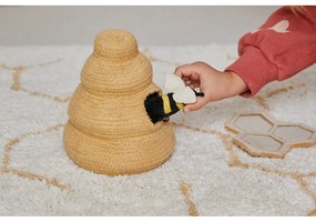 Krémový bavlnený detský hrací koberec 90x130 cm Pollination – Lorena Canals