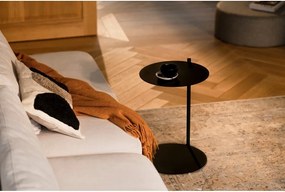 Oceľový okrúhly odkladací stolík 41x40 cm Ande – noo.ma