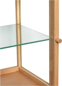 Vitrína v dekore duba v prírodnej farbe 30x42x30 cm Poetic – Hübsch