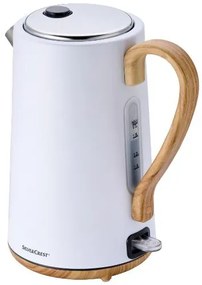 Silvercrest®  Kitchen Tools Rýchlovarná kanvica + Hriankovač, biela súprava  (800009520)