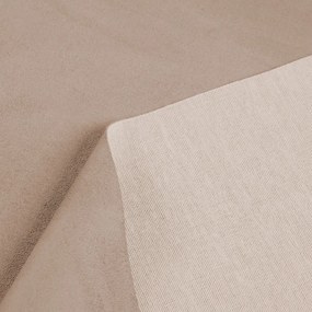 Biante Obdĺžnikový obrus/imitácia brúsenej kože Alcantara ALC-006 Béžový 140x220 cm