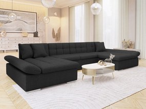 Rozkladacia rohová sedačka Agata, Dostupné poťahy: ekokoža Soft 011 + Lux 06 + Lux 5