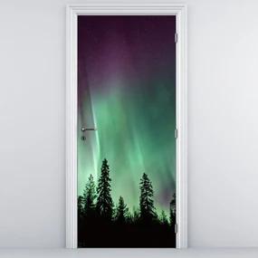 Fototapeta na dvere - Polárna žiara (95x205cm)