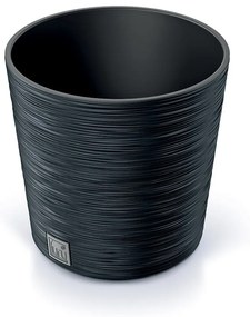 Kvetináč FUSU antracitový