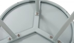 Konferenčný stolík Berea - v40 x Ø50 cm - Tyrkysová