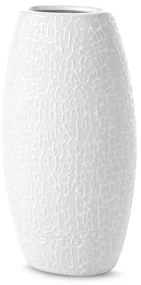 KERAMICKÁ VÁZA RISO 13X9X25 CM BIELA
