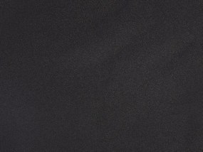 Závesné čierne kreslo z ratanu so stojanom TOLLO Beliani
