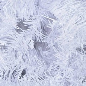 Umelý vianočný stromček biely, v rôznych veľkostiach, 120 cm