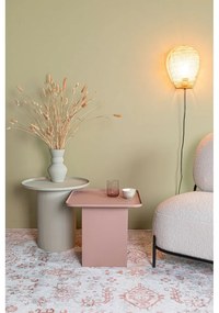 Kovový okrúhly odkladací stolík ø 45,5 cm Sverre – White Label