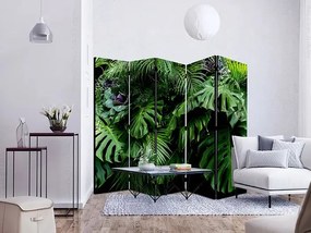 Paraván - Rainforest II [Room Dividers] Veľkosť: 225x172, Verzia: Akustický