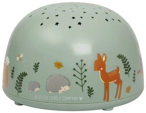 A Little Lovely Company - lampa s projektorom - kamaráti z lesa