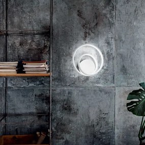 Ideal Lux - LED Nástenné svietidlo OZ LED/26W/230V CRI 90 biela