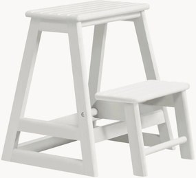 Skladací stupienkový rebrík z mahagónového dreva Skala