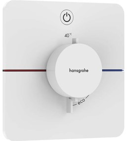 HANSGROHE ShowerSelect Comfort Q termostat pod omietku pre 1 spotrebič, matná biela, 15581700