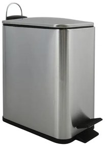 Spirella Spirella pedálový odpadkový kôš erik kartáčovaná nerez oceľ 5 l 10.20498