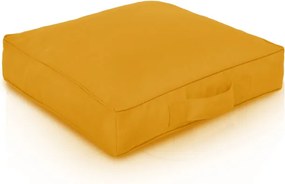 Vankúš na sedenie žltý OUTDOOR