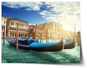 Sablio Plagát Gondola - 60x40 cm