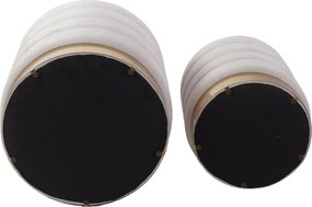 SI Britta Velvet taburetka (sada) svetlo béžová