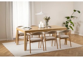 Béžová/v prírodnej farbe jedálenská stolička Addi – Actona