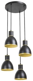 Rabalux 5604 - Luster na lanku MACKENZIE 4xE27/60W/230V  5604