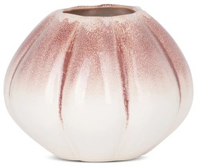 EVITA Dekoratívna váza 18x14 cm krémová