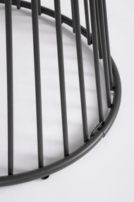 Oceľový okrúhly záhradný jedálenský stôl ø 120 cm Austin – Bizzotto