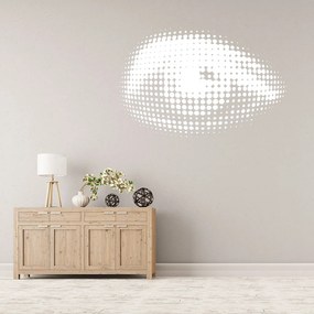 Veselá Stena Samolepka Oko Farba: modrá, Veľkosť: 100 x 67 cm