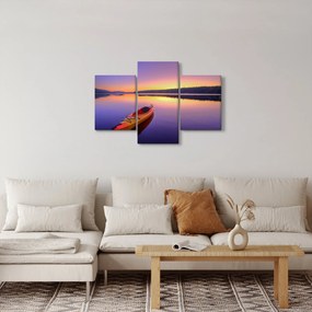 Obraz - Kajak na jazere (90x60 cm)
