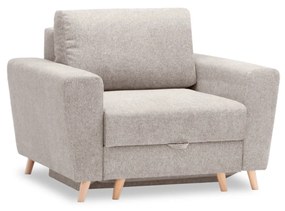 PROXIMA.store - Rozkladacie kreslo - prístelka s roštom MADERA DRUH LÁTKY: CONCEPT - 1