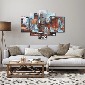 Obraz - Mrakodrapy (150x105 cm)