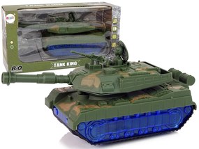 Lean Toys Svetelný vojenský tank
